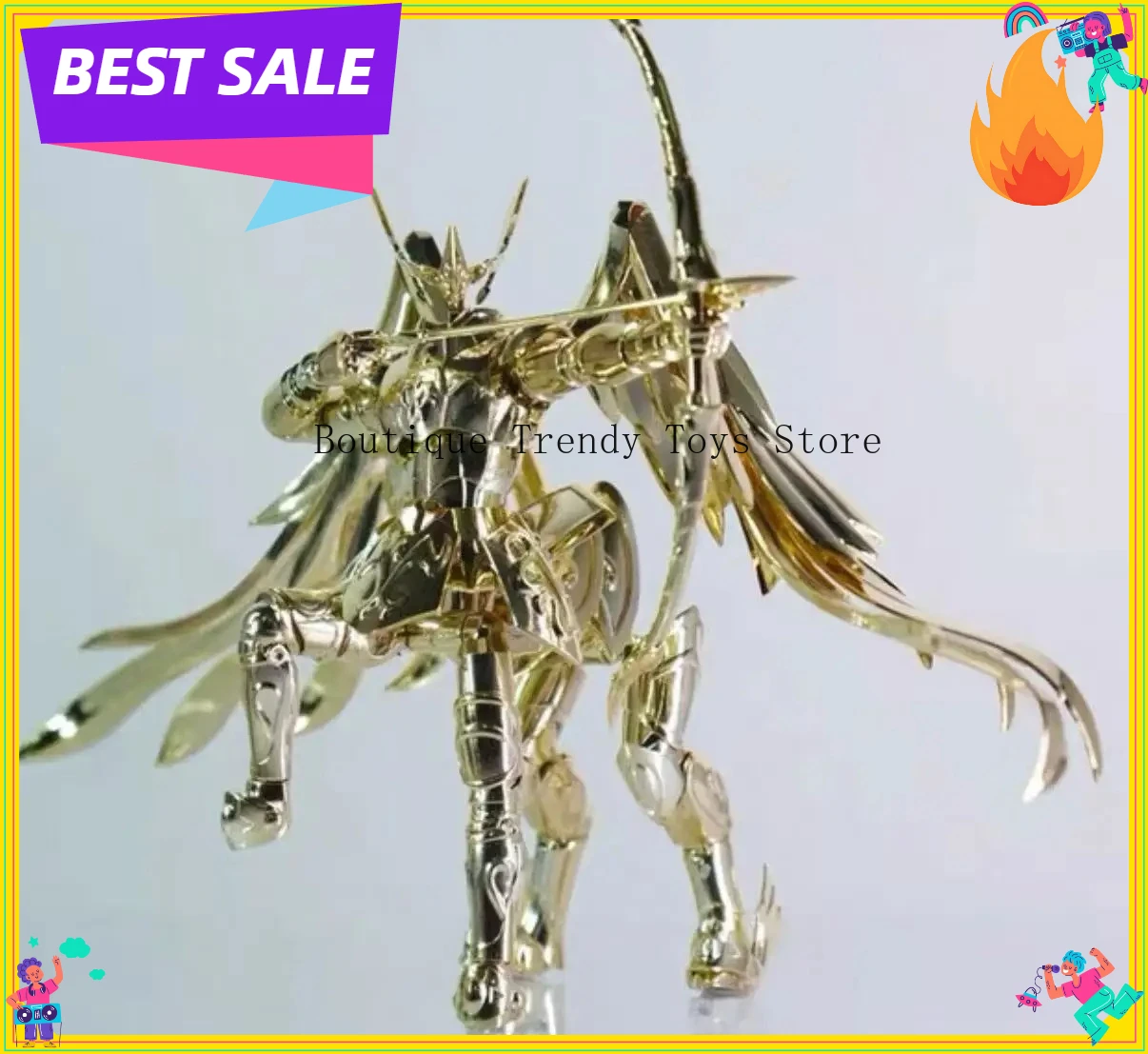 CS Model Saint Seiya Myth Cloth EX Sagittarius Aiolos Totem/Object Gold Knights of the Zodiac Action Figure In Stock