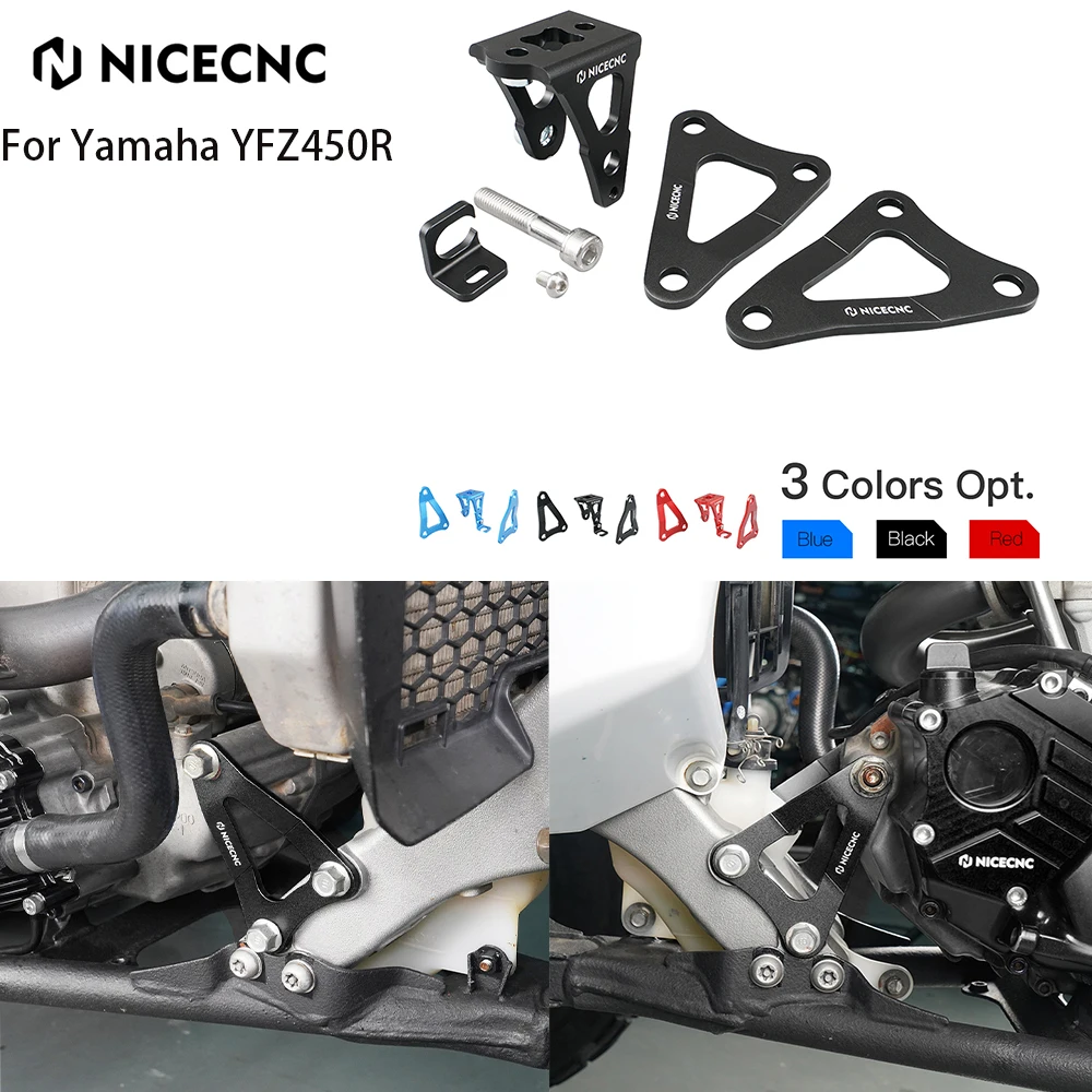 ヤマハエンジン取り付けブラケット用nicecnc-yfz450r-2009-2024-yfz450r-se-2015-2024-yfz450x-2010-2011-yfz450耐錆性atv