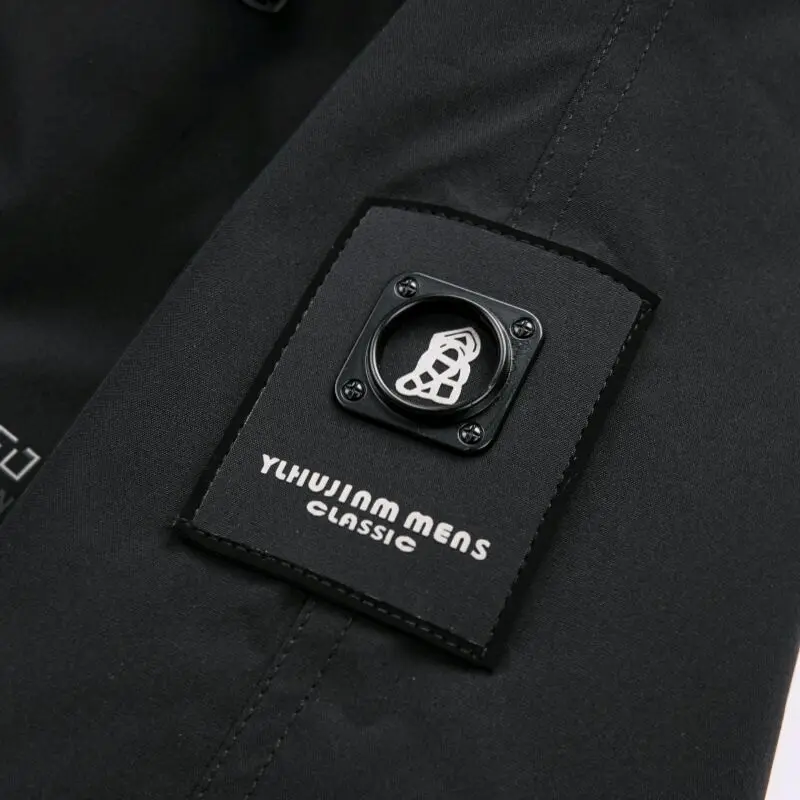 سترة شتوية للرجال 2025 جديد فضفاض كبير وطويل القامة معطف مقنع دافئ أبيض بطة أسفل الأب سترة خارجية للذكور #6