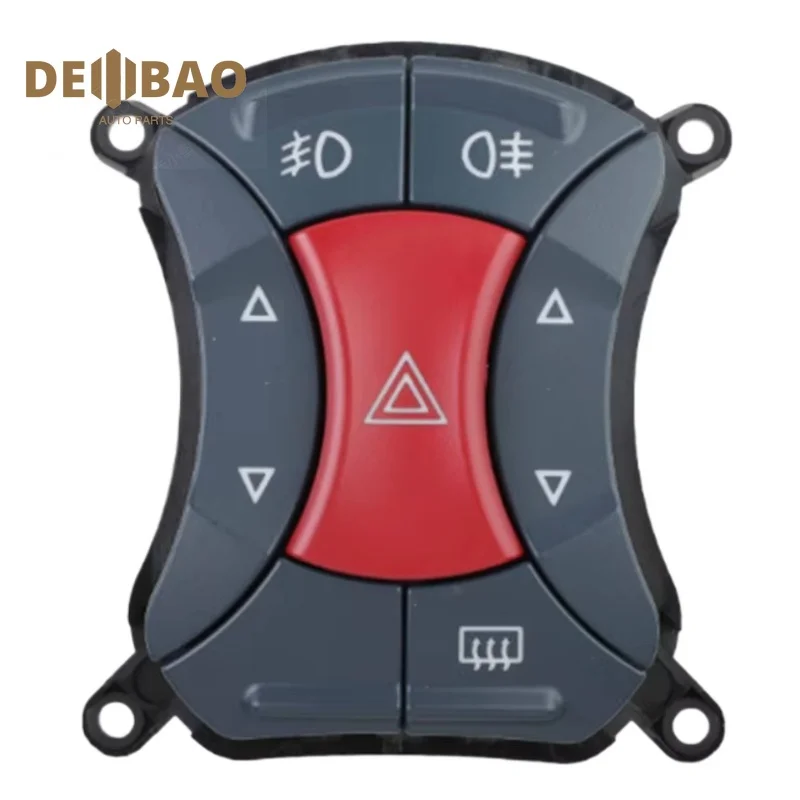 

735297542 Car Emergency Hazard Warning Light Switch Button For Fiat Tobao 2000-2005