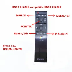 BN59-01220G Bluetooth voice remote control suitable for Samsung Smart TV BN59-01220D UA65JU6800J UA55JU7800 7000 JS9800 8800