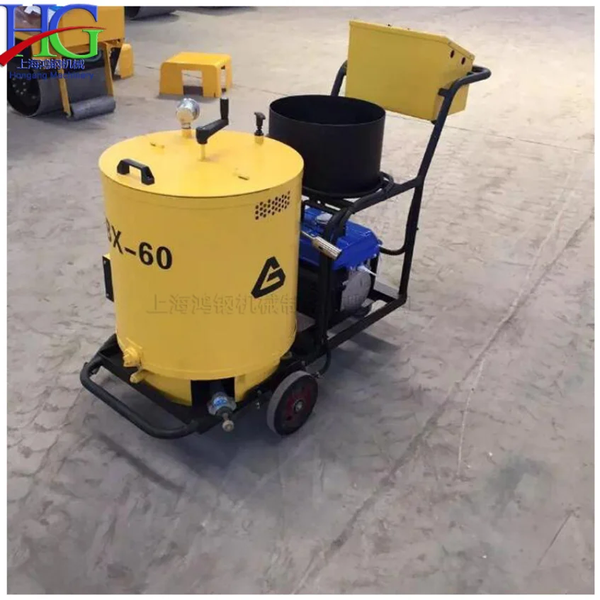 Asphalt road Crack caulking machine Municipal road repair asphalt grouting machine For Sale