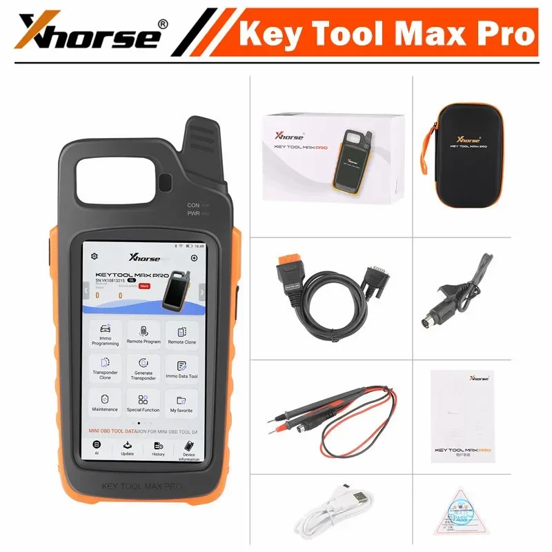 Xhorse VVDI Key Tool Max Pro With MINI OBD Tool Function Support Read Voltage and Leakage Current