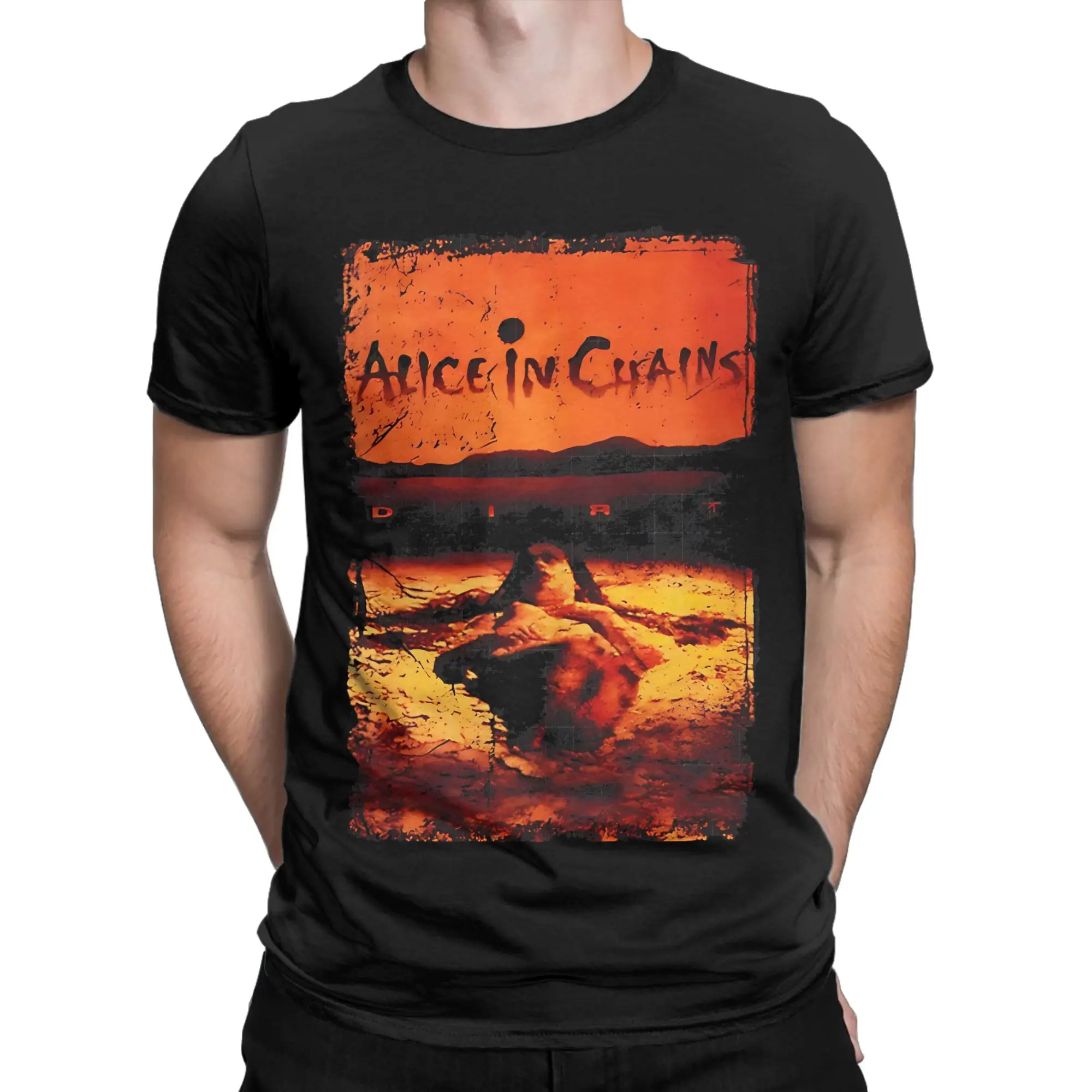 Man T-Shirt Alice In Chains Stunning Birthday Anniversary Best Limited T Shirts Hipster Summer Tees Vintage 100 Cotton Tops Gift