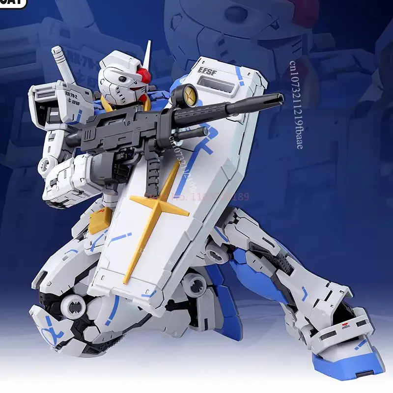 فات القط نموذج RX-78-2 2.0 RG 1/100 كوريو كينيشي اللون الجمعية أطقم منمذجة لعبة Asano الأزرق عمل الشكل البلاستيك الهدايا