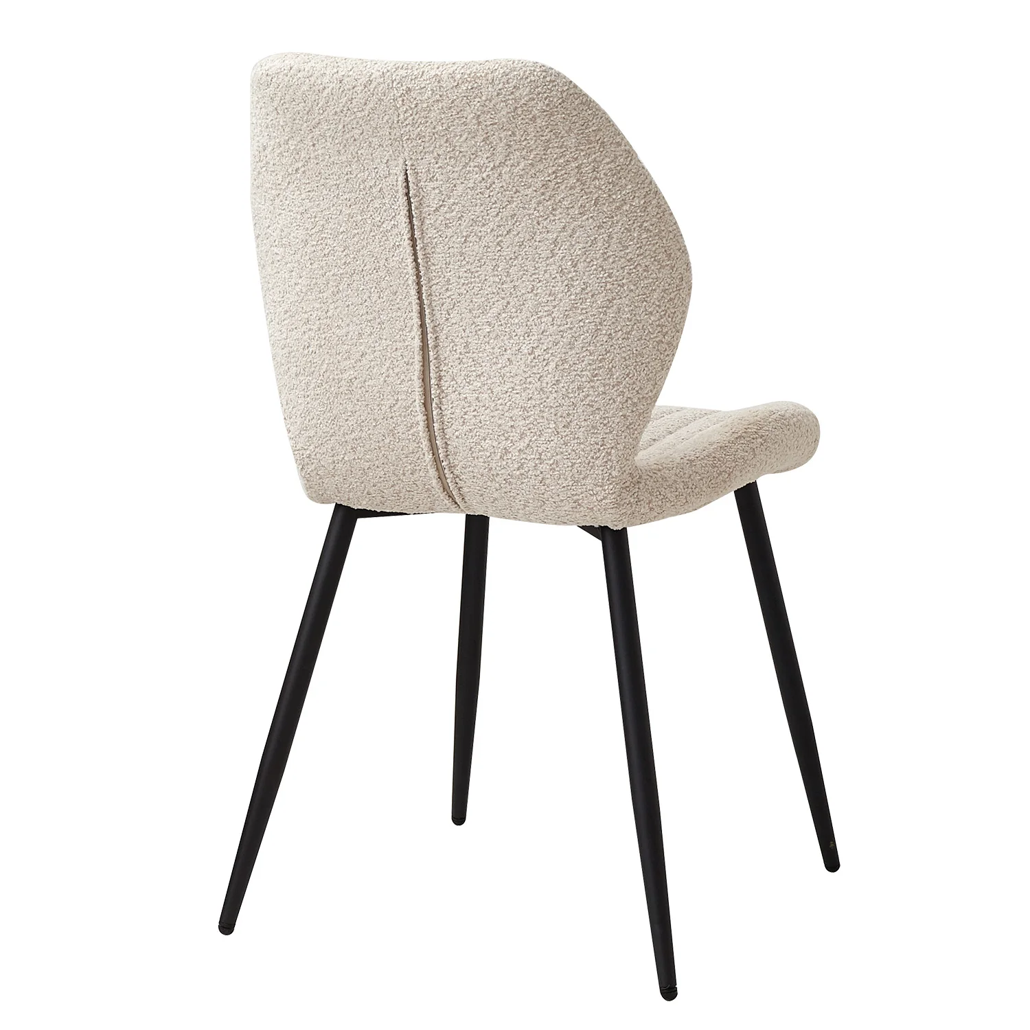 EGOONM zestaw 4 tapicerowanych wyściełanych krzesła do jadalni tkanina lniana krzeseł kuchennych nogi metalowe na balkon restauracja kawiarnia w domu