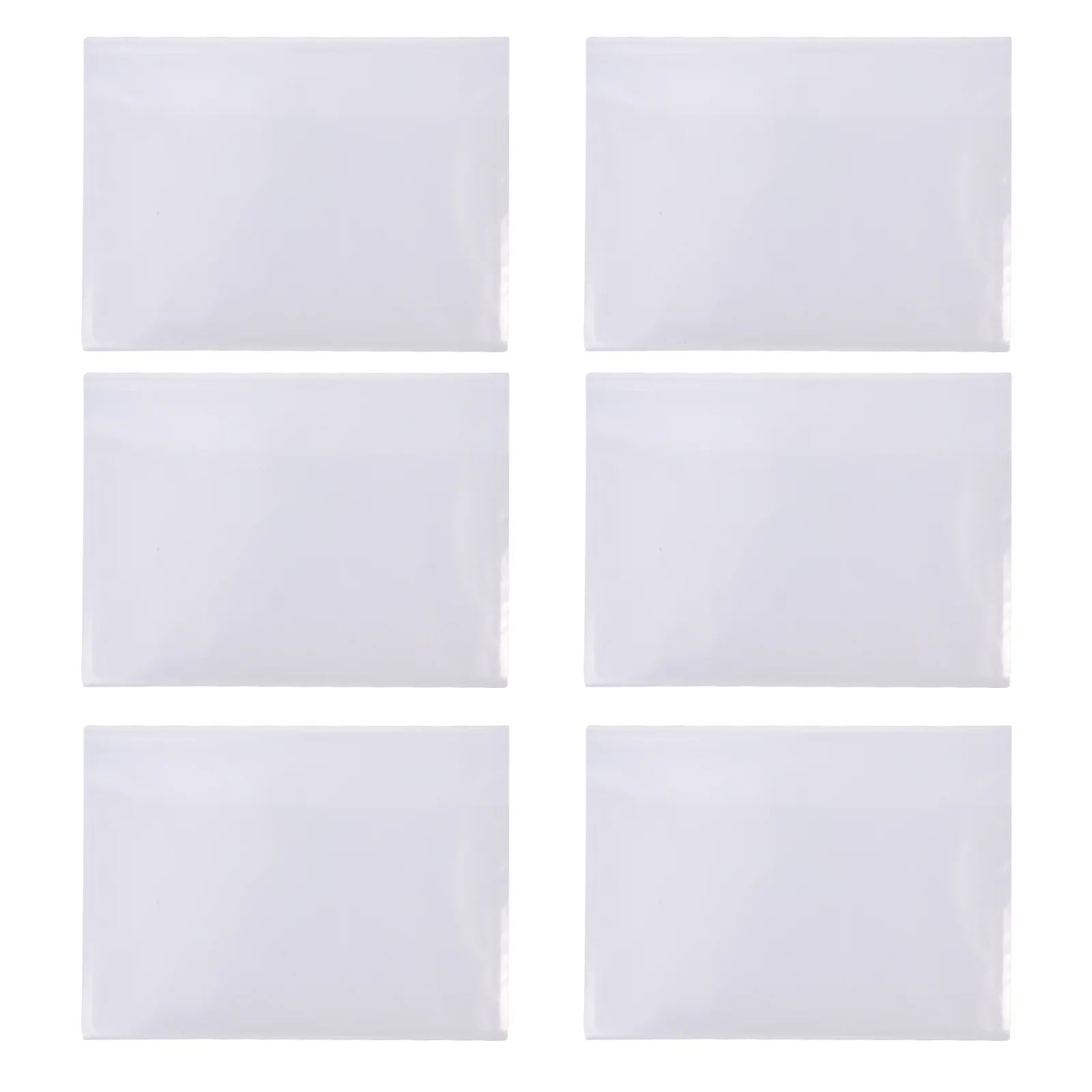 20pcs Transparent Book Covers Self-Adhesive Plastic Waterproof For Student School Exercise Books Folders Protective Tool
