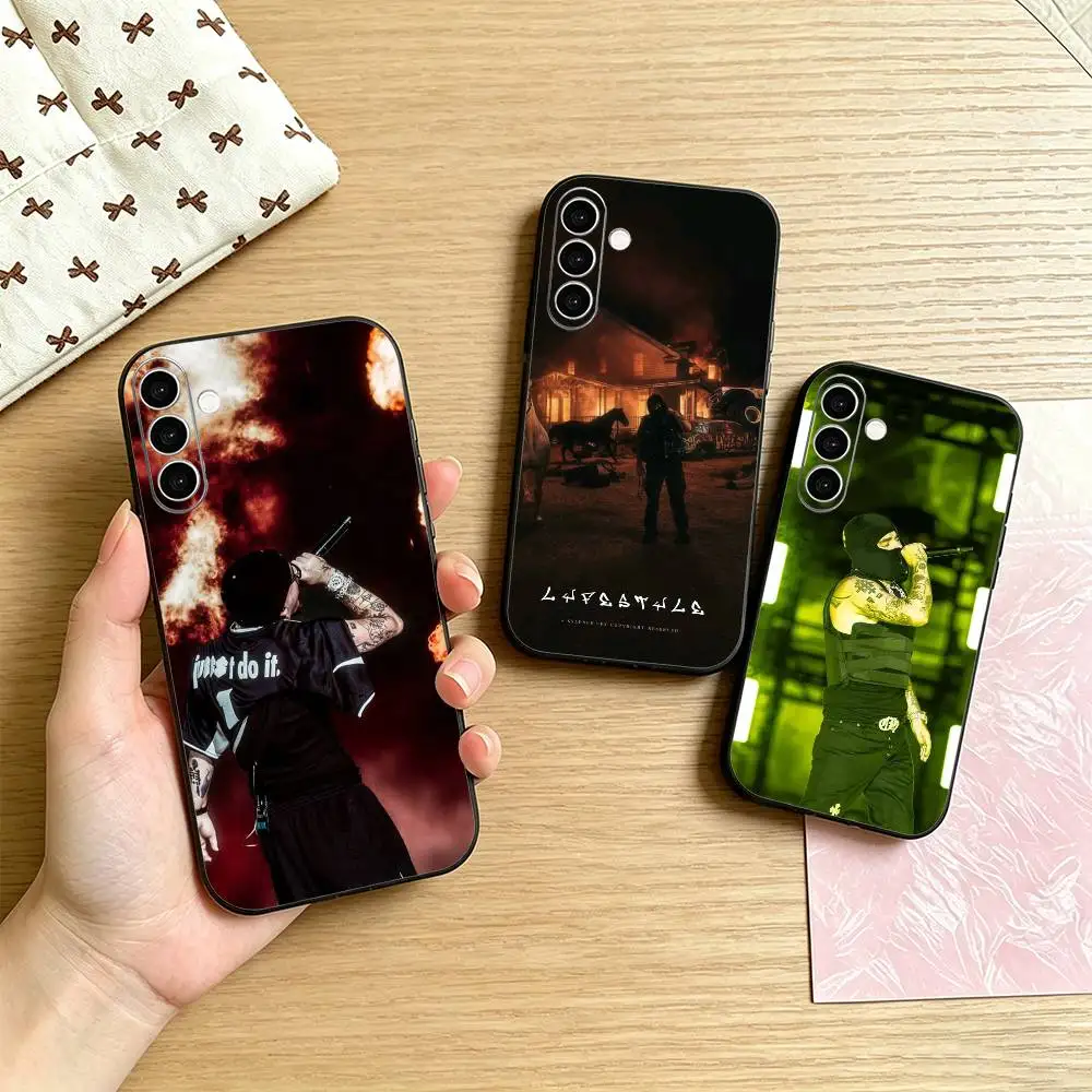 Y-Yeat Rapper LYFESTYLE For Phone Case For Samsung Galaxy A73,A72,A71,A70,A53,A52,A51,Others Soft Black Cover