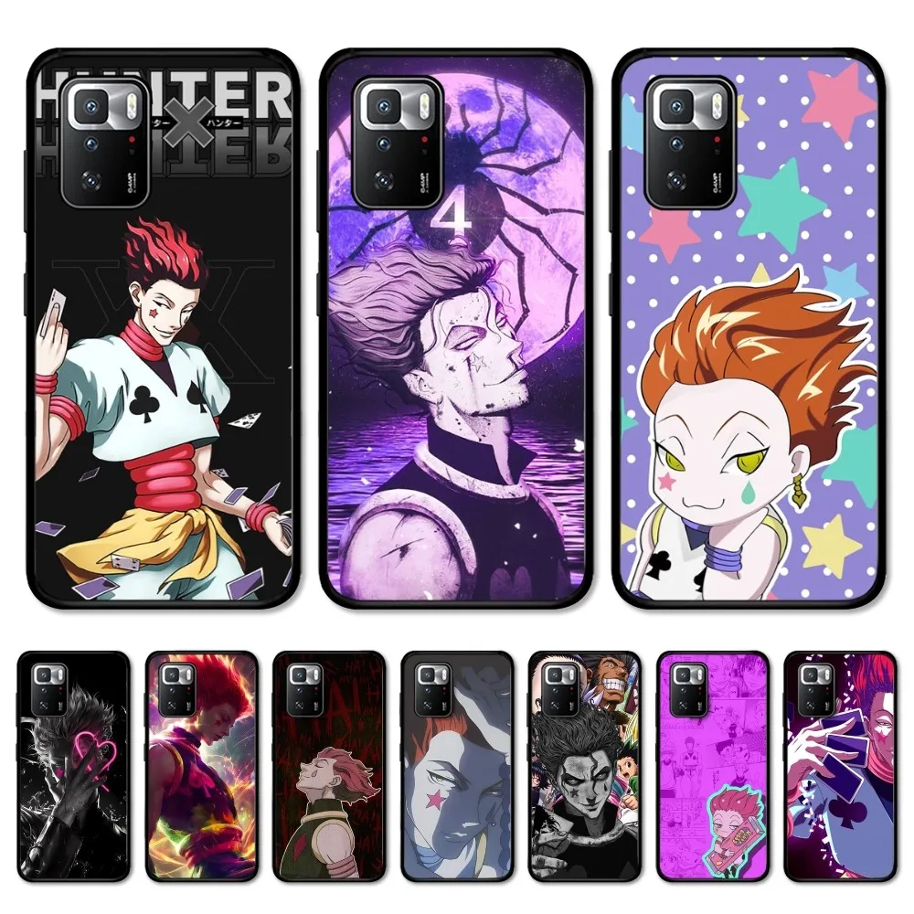 

Hunter HXH Hisoka Phone Case For Redmi Note 4 X 5 A 6 7 8 T 9 9S 10 11 11S 11Epro Poco M3 Pro