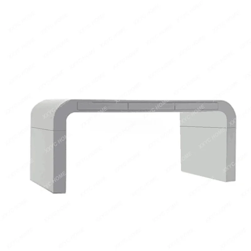 Small apartment creative computer desk  high-end desk modern simple model