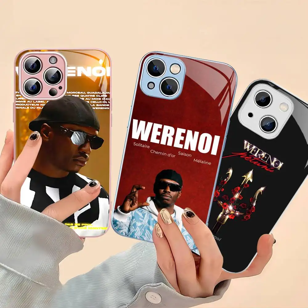 

Rap W-WerenoiES For IPhone 14 13 12 Mini 11 Pro XS Max X XR 14 Plus Tempered Glass Cover