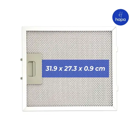 1팩, 31.9 x 27.3 x 0.9cm 레인지 후드 그리스 필터 주방 추출기 알루미늄 177 Best5