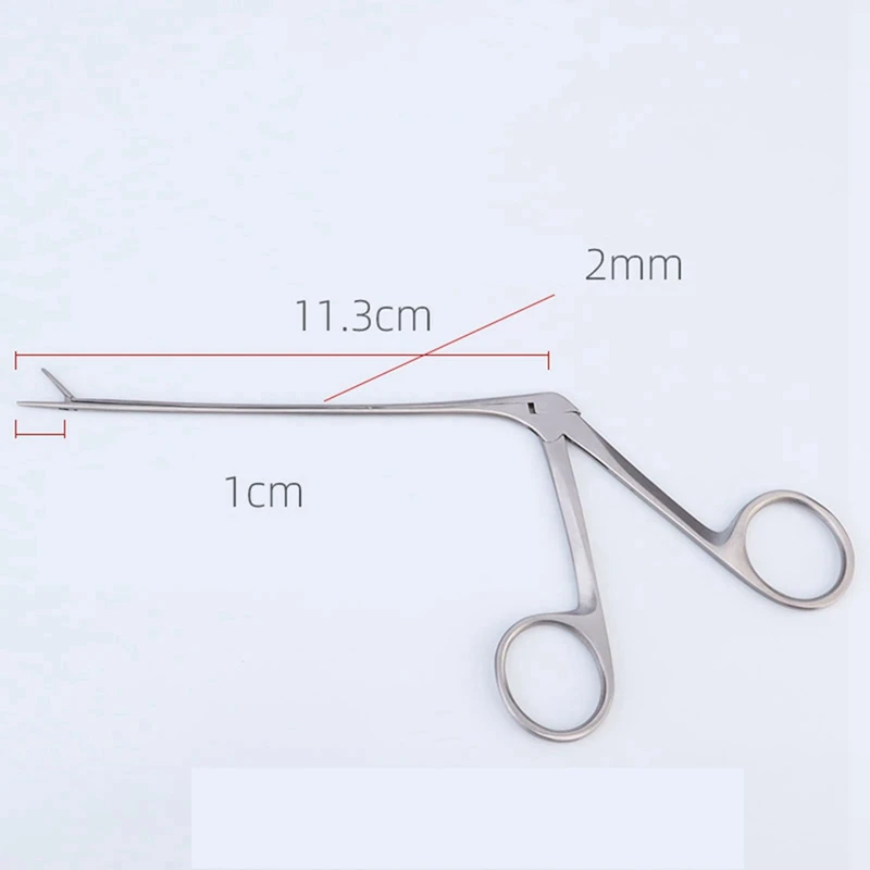 Ear Nose Cleaner Pliers Pick Endoscope Earwax Remover Veterinary Forceps Tweezer