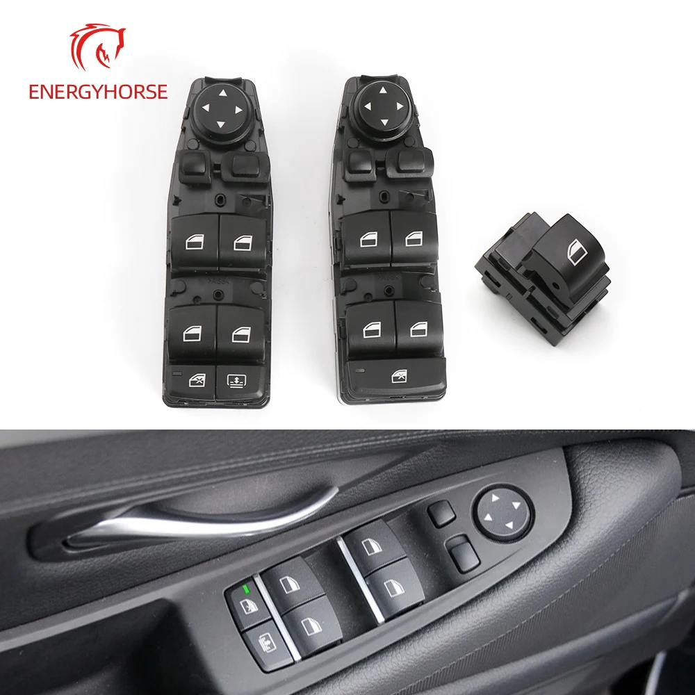 

Power Master Window Switch Driver Side For BMW Sedan F10 F11 F02 F06 F07 GT F25 F26 5 6 7 Series X3 X4 61319241955 956 949