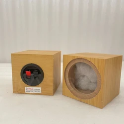 KYYSLB  3 Inch Empty Speaker Enclosures Box Shell Wooden Home Audio Sound Amplifier Bass Woofer LoudSpeaker Case Diy