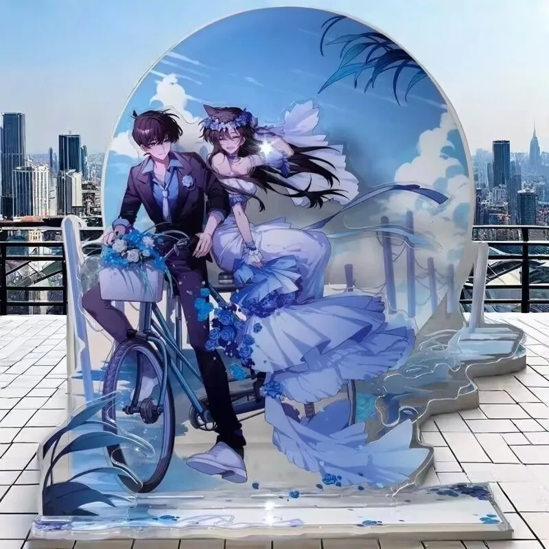 Детективная акриловая вывеска «Кинлан», периферийное украшение для рабочего стола, высокий уровень внешнего вида «Свестный детектив Конан», милая