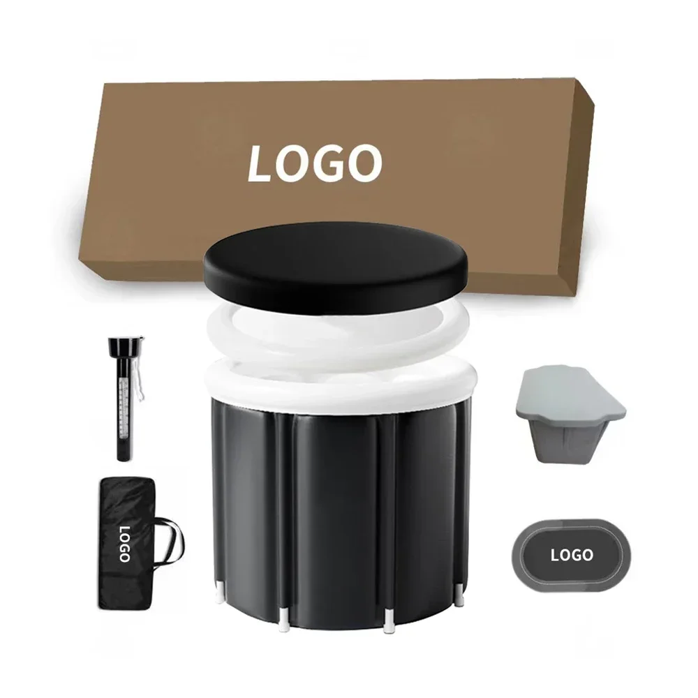 

Brand New Customized Size Inflatable Portable Ice Bath Tub Cold Barrel Plunge