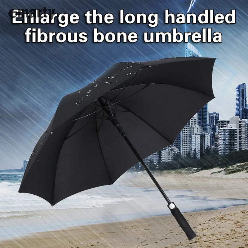 Golf Umbrella Large Folding Umbrella Three Person Umbrella 8-bone Reinforced UV Protection And Sun Protection Umbrella