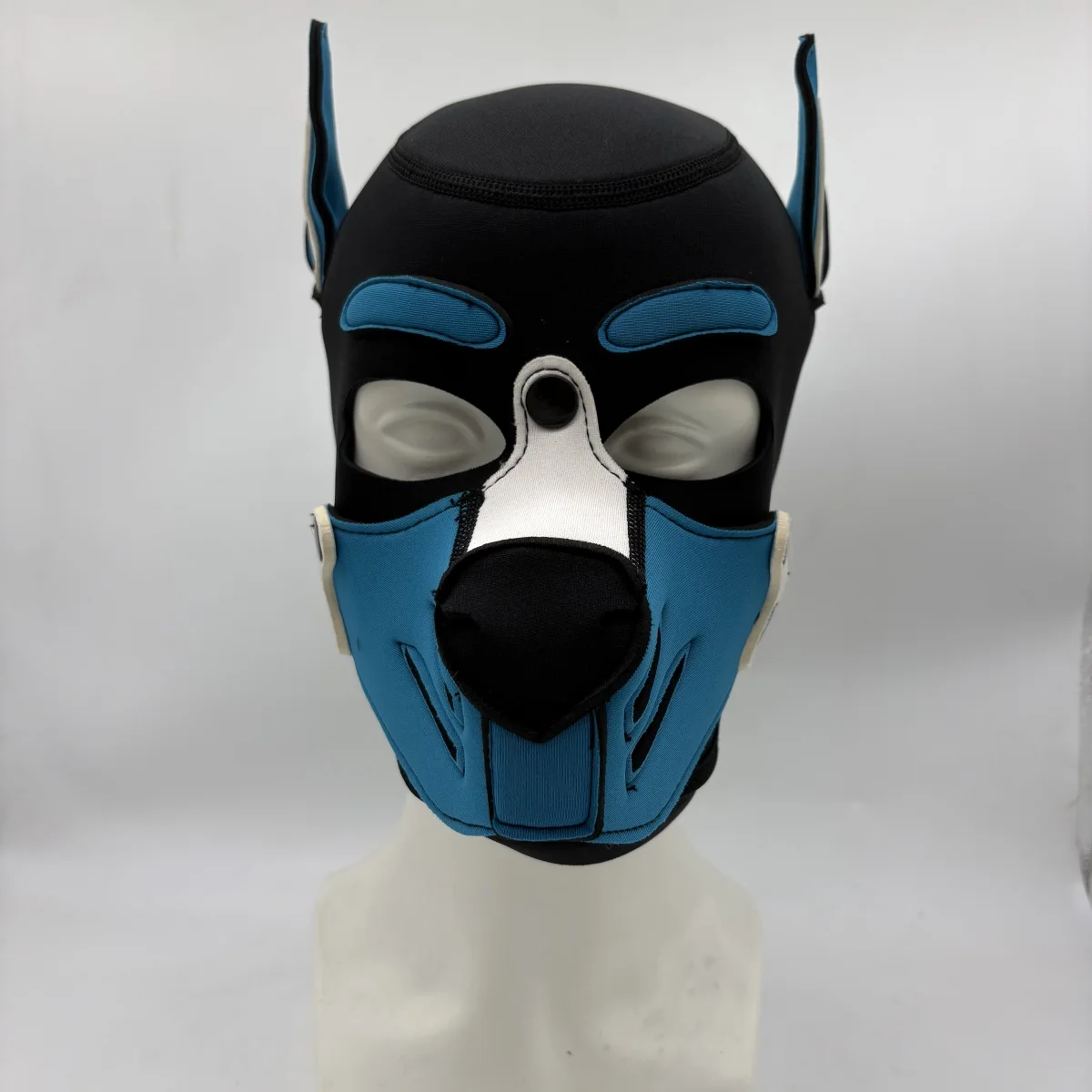 Hot Open Mouth Dog Headgear Halloween Pupply Play Party Couples Games Full Face Fetish Masks Hood Fashion Unisex Sexy Costumes image 6