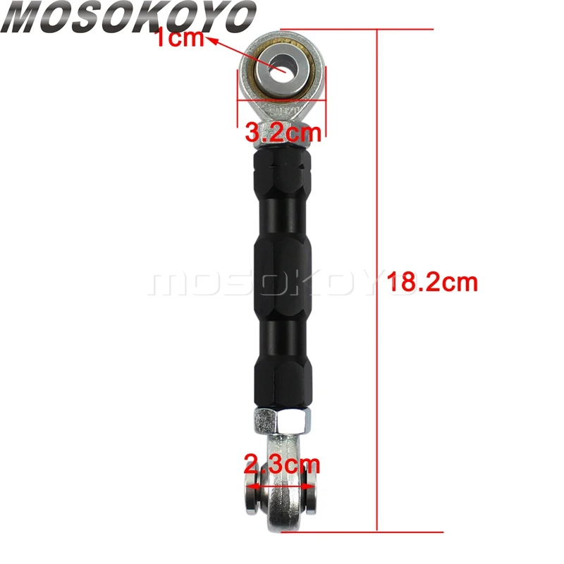 Rear Suspension Drop Lowering Links Kit Adjustable 145-175mm For Ducati 848 1098 1198 Motorcycle Accessories Drop Lever Linkage