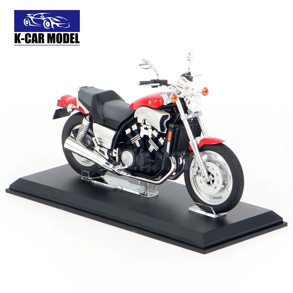 AOSHIMA-YAMAHA Vmax Diecast Motocicleta Modelo, 1:12 Escala, Brinquedos Presentes