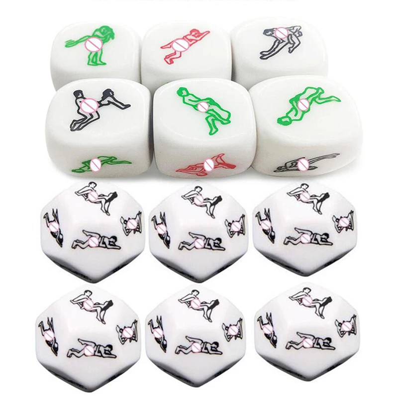 Sex Cube Dice Set para Casais, Jogo Adulto, Amor Erótico, Jogando Magia, Kamasutra, Dados, Dado, Brincadeiras, Cubos Sexuais, 12 Lados