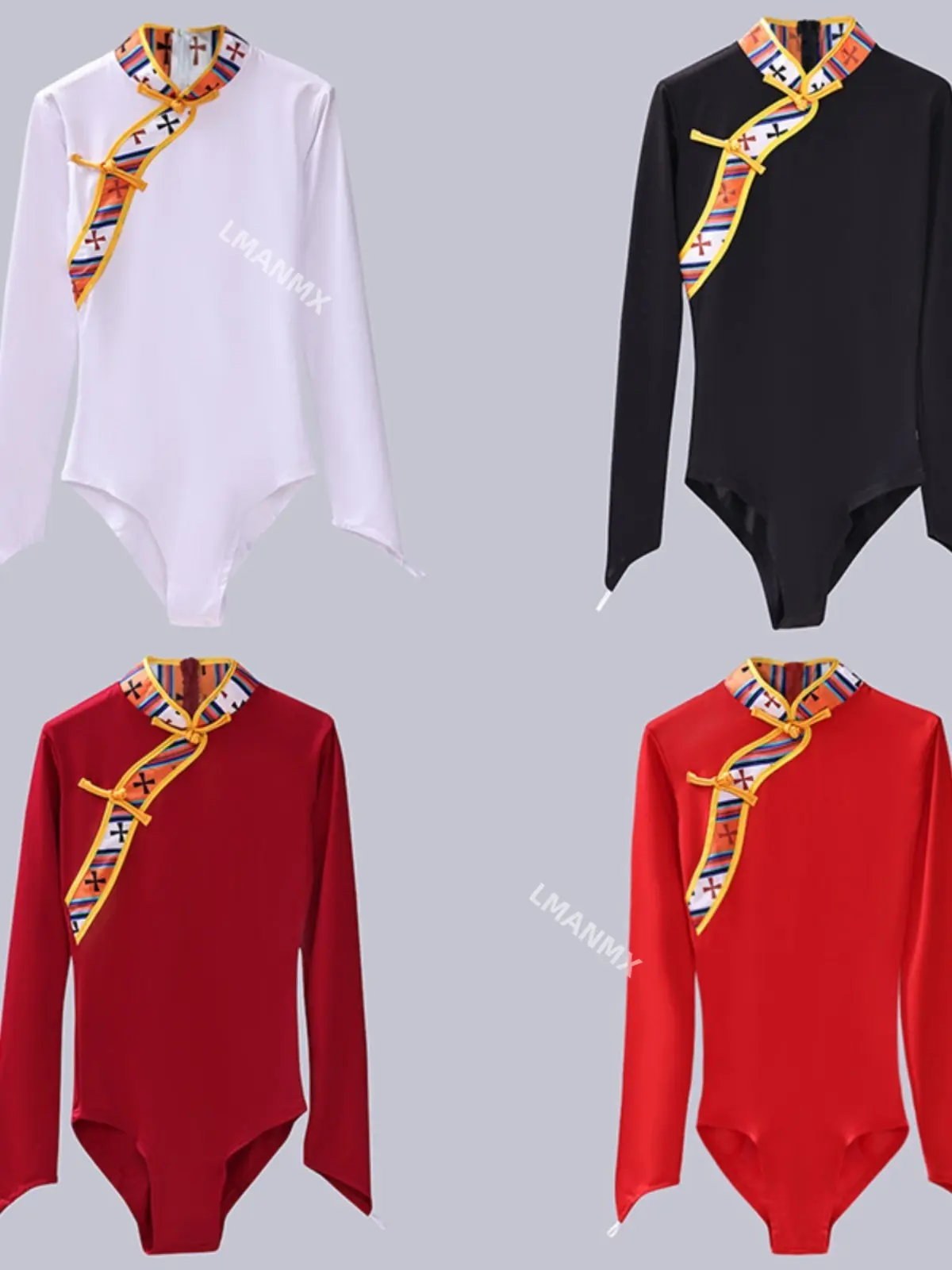 

Новый комбинезон для тибетских танцев, костюм для художественных экзаменов и тренировок, костюм для выступлений в стиле этнических танцев