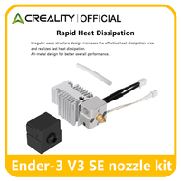 Creality Ender-3 V3 SE Nozzle Kit Aluminum Radiator Heating Block High-Precision Thermistor Detection 3D Printer Accessories