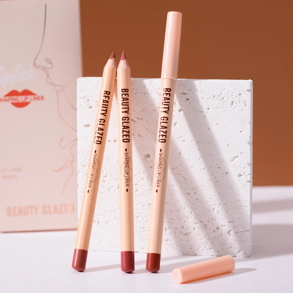 Ensemble de crayons à lèvres nus et mats, 12 pièces, imperméable, longue durée, teinte tranchante, lisse, maquillage, cosmétiques