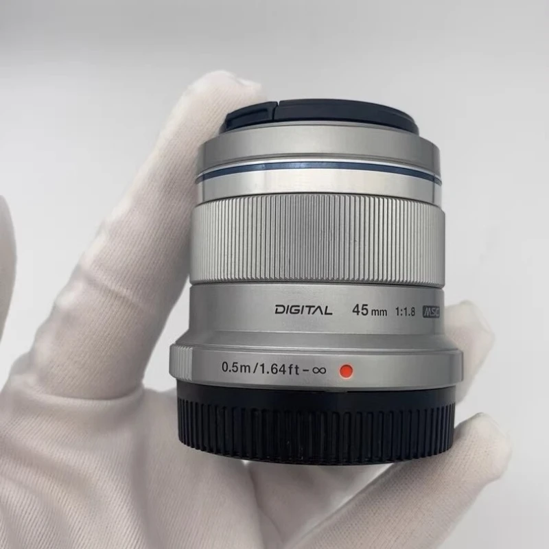 95% New Genuine M.ZUIKO DIGITAL 45mm F1.8 Lens Autofocus Fixed For