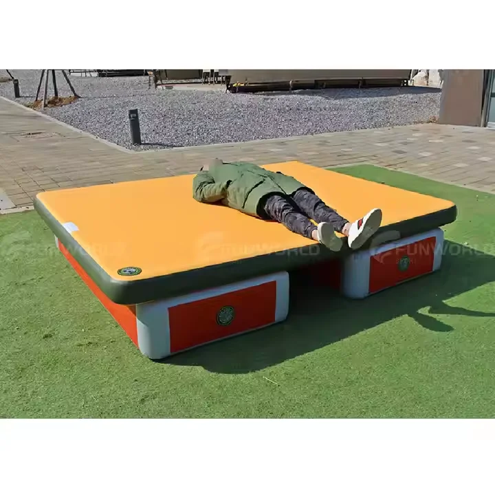 

Inflating Air Track Foldable Air Mat Inflatable Camping Portable Mat Sleeping Pad