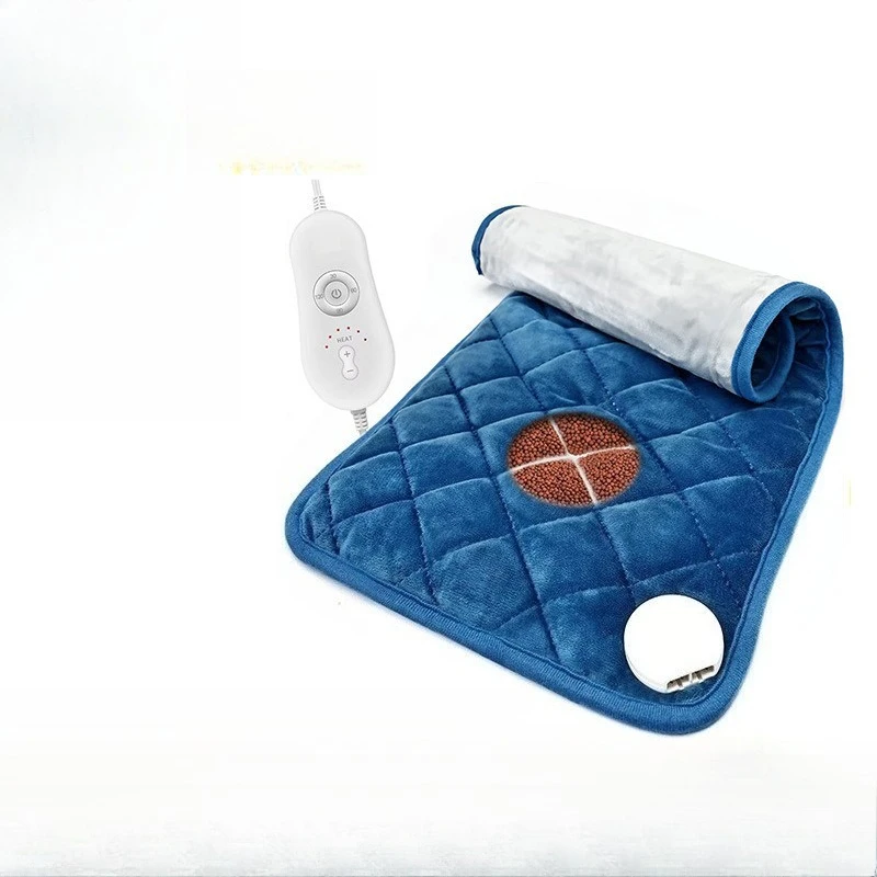 

Gravity Electric Heating Pad Blanket Wholesale Physiotherapy Crystal Super Soft Shoulder Neck Waist Warm Body Heating Pad