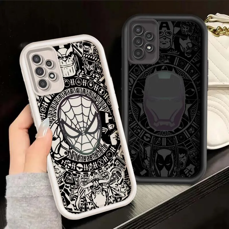 

Marvel Spider Man For Samsung A71 A52 A51 A34 A33 A22 A16 A15 A13 A04 A06 Note 20 Ultra 5G Eye Ladder