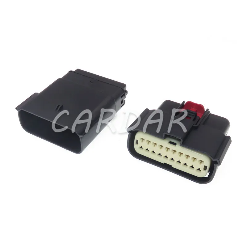 1 Set 20 Pin 33482-2132 33472-2001 Automotive Light Lamp Socket Connector AC Assembly For Ford Mondeo EDGE