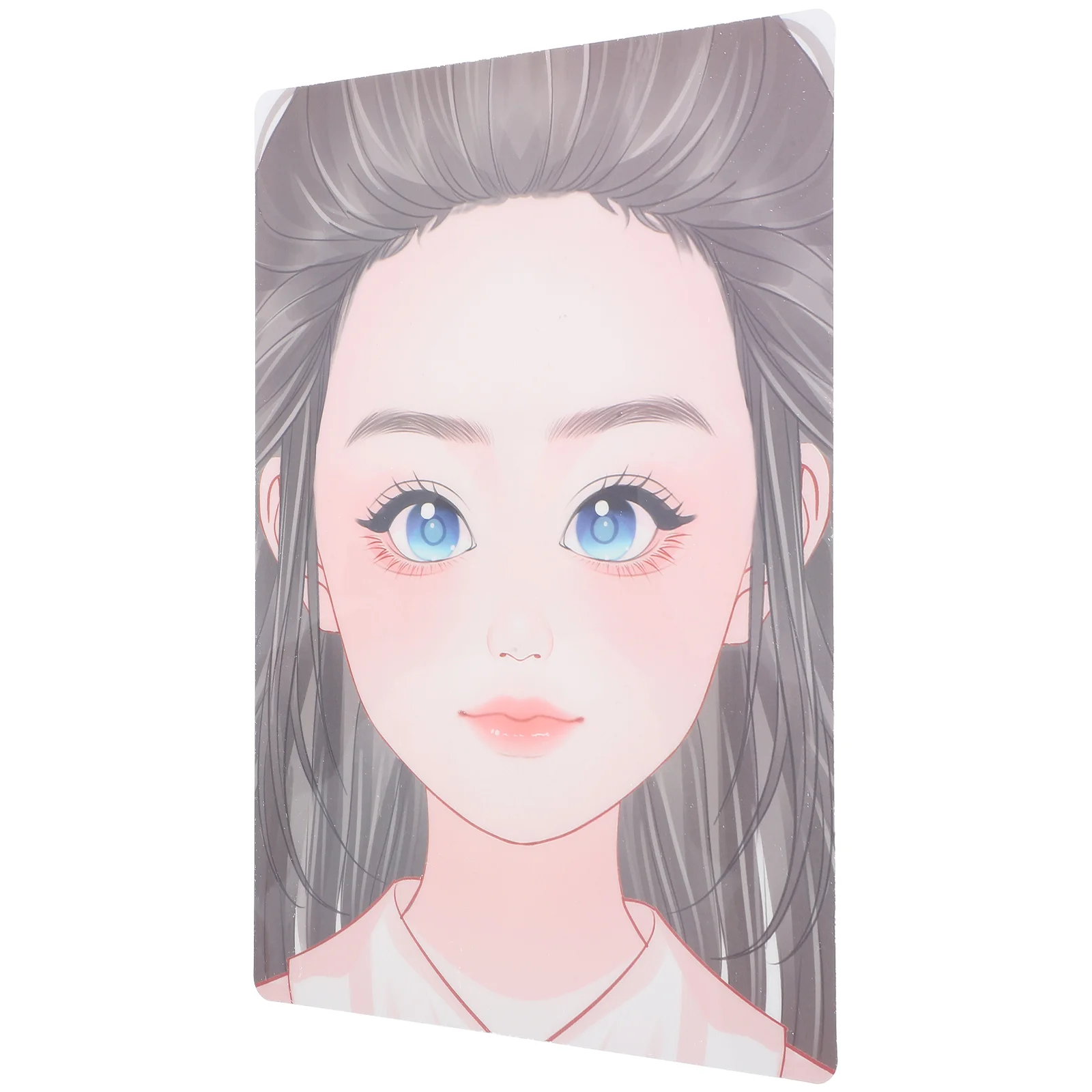 Chapéu de formatura para crianças, placa de modelo para colorir, prática de pintura facial de animal de estimação