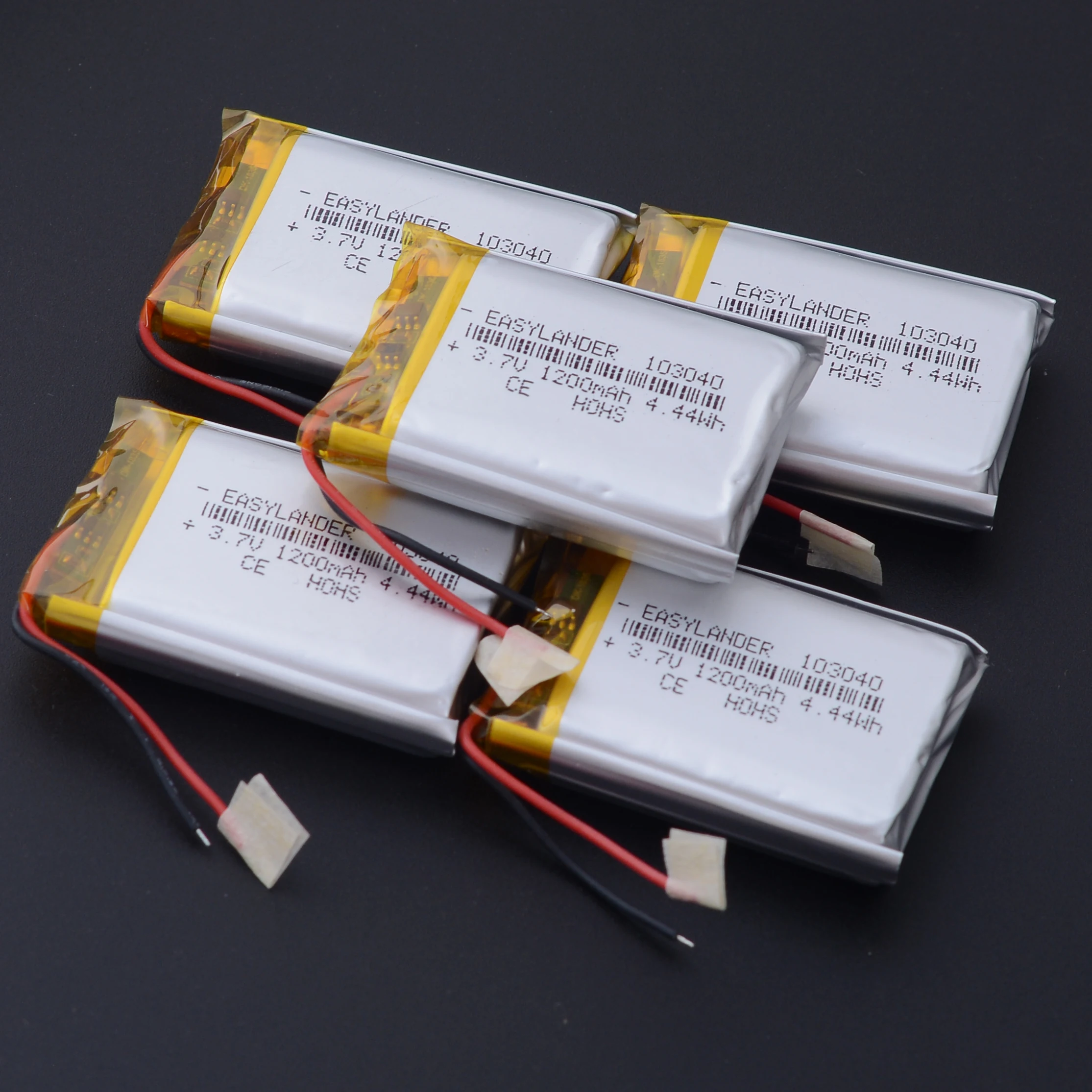 3.7V 1200MAh 103040 Polymer Lithium Ion/Pin Li-ion Cho MP3 Người Chơi Hoa Tiêu Loa Điện Thoại Kiêm Pin Dự Phòng Và Đế Dựng Di Động Xem Phim 3 Trong 1 Speaker Power Bank DVD GPS VR Đầu Ghi Hình MP4 MP5