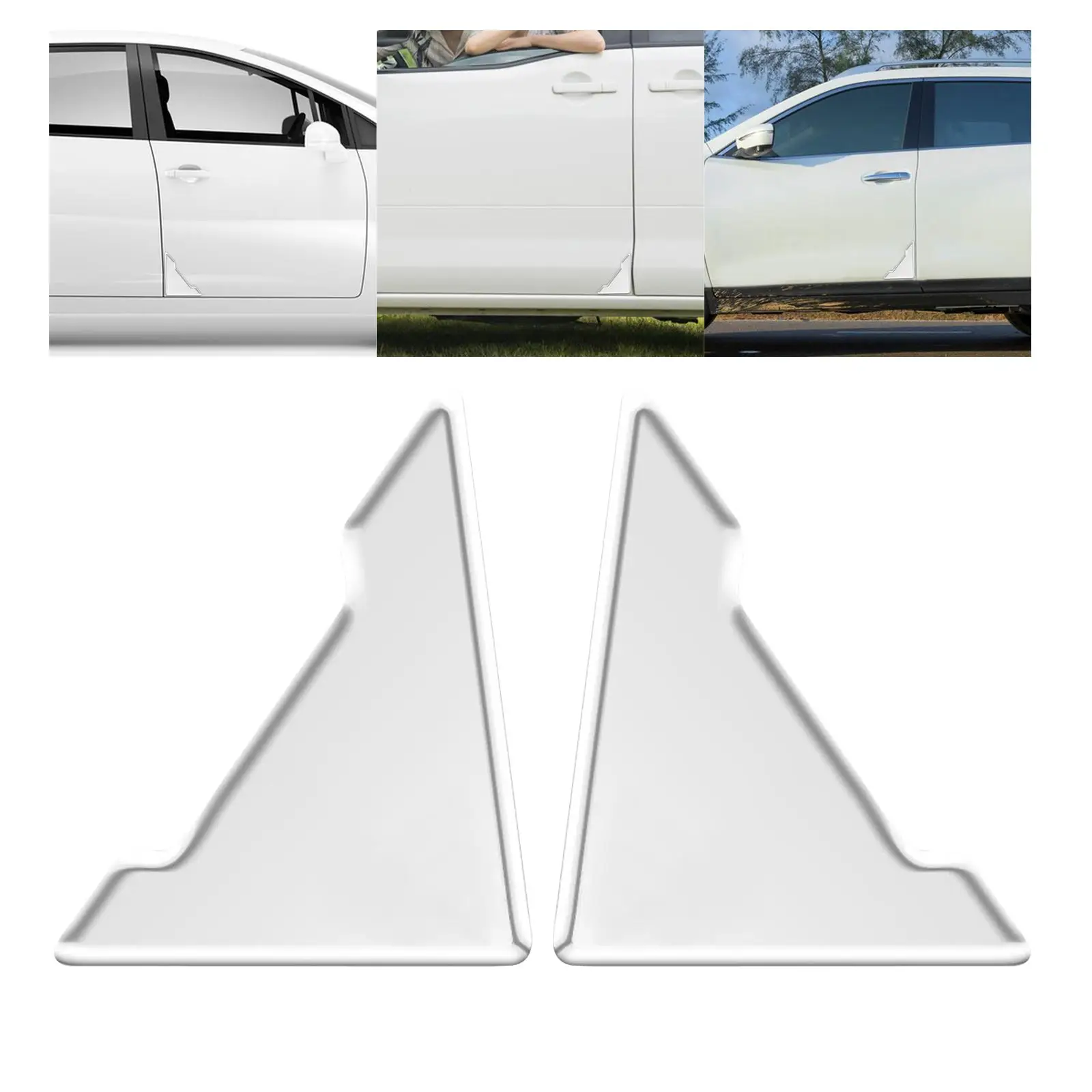 5-6pack Car Door Corner Edge Guards Anti Scratch for SUV Commercial Vehicles