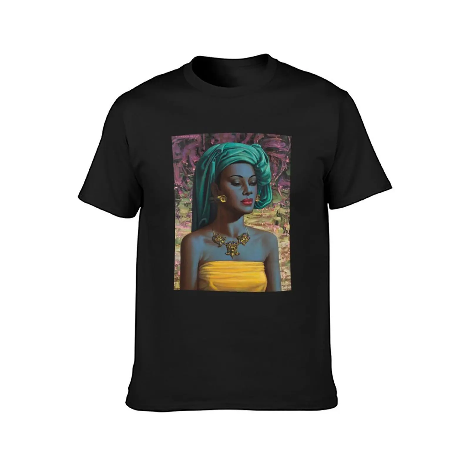 Vladimir Tretchikoff Vintage Painting, Famous Art reproduction, African Fashion Illustration T-Shirt