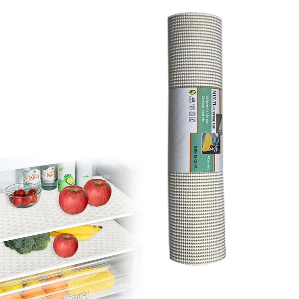 Home kitchen Carpet Non Slip Grip Mat Moisture Proof Multi Purpose Cabinet Tableware Liner Breathable Mat PVC Drawer Cushion