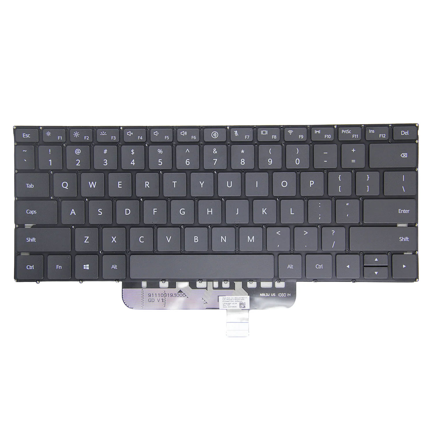 100%New US For HuaWei MateBook 13S/14S 2021 HKD EMD-W56 W76 MRG/HKF-16 Laptop Keyboard