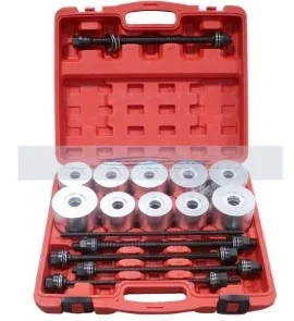 27pcs/Set Universal Press and Pull Sleeve Kit Car Master Bush Bearing Removal Insertion Tool for Car Repair Auto Maintenance