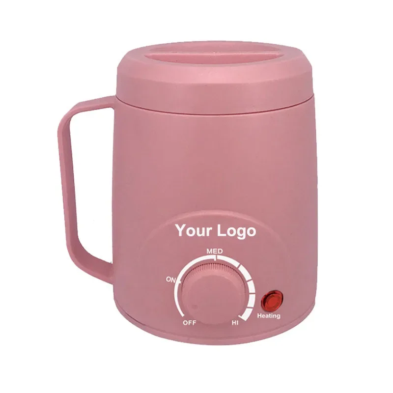 

-Hot Sale Black White Pink 200cc Depilatory Electric Wax Melt Machine Paraffin Wax Warmer 200ml Wax Heater Hair Removal Set Kit