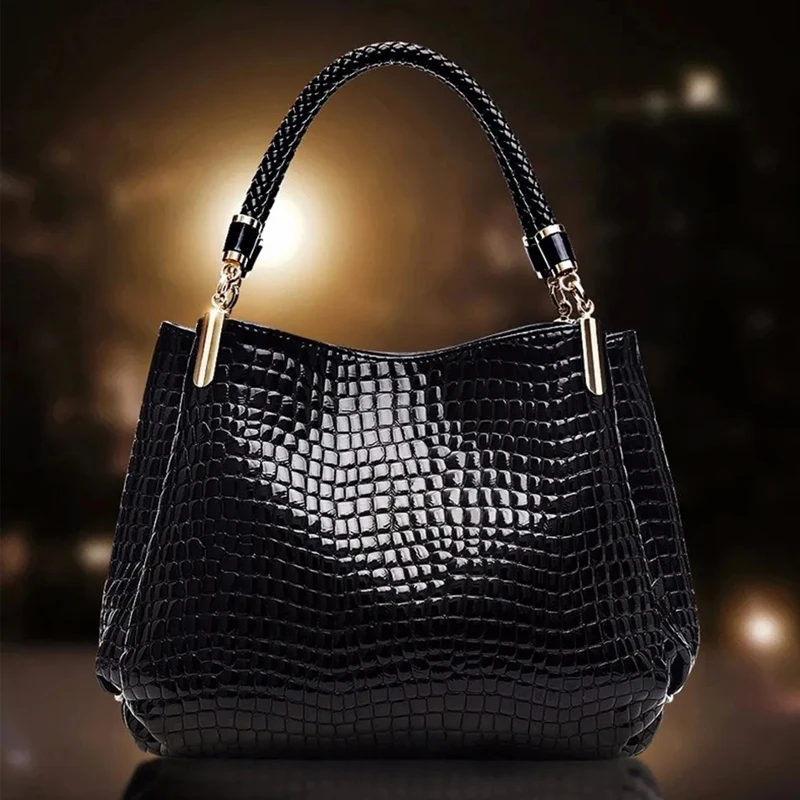 2023 Fashion Alligator Women Bags Tote Shoulder bag Top-handle Bags Luxury Designer Large Capacity Shopping Tote Bags Sac a Main