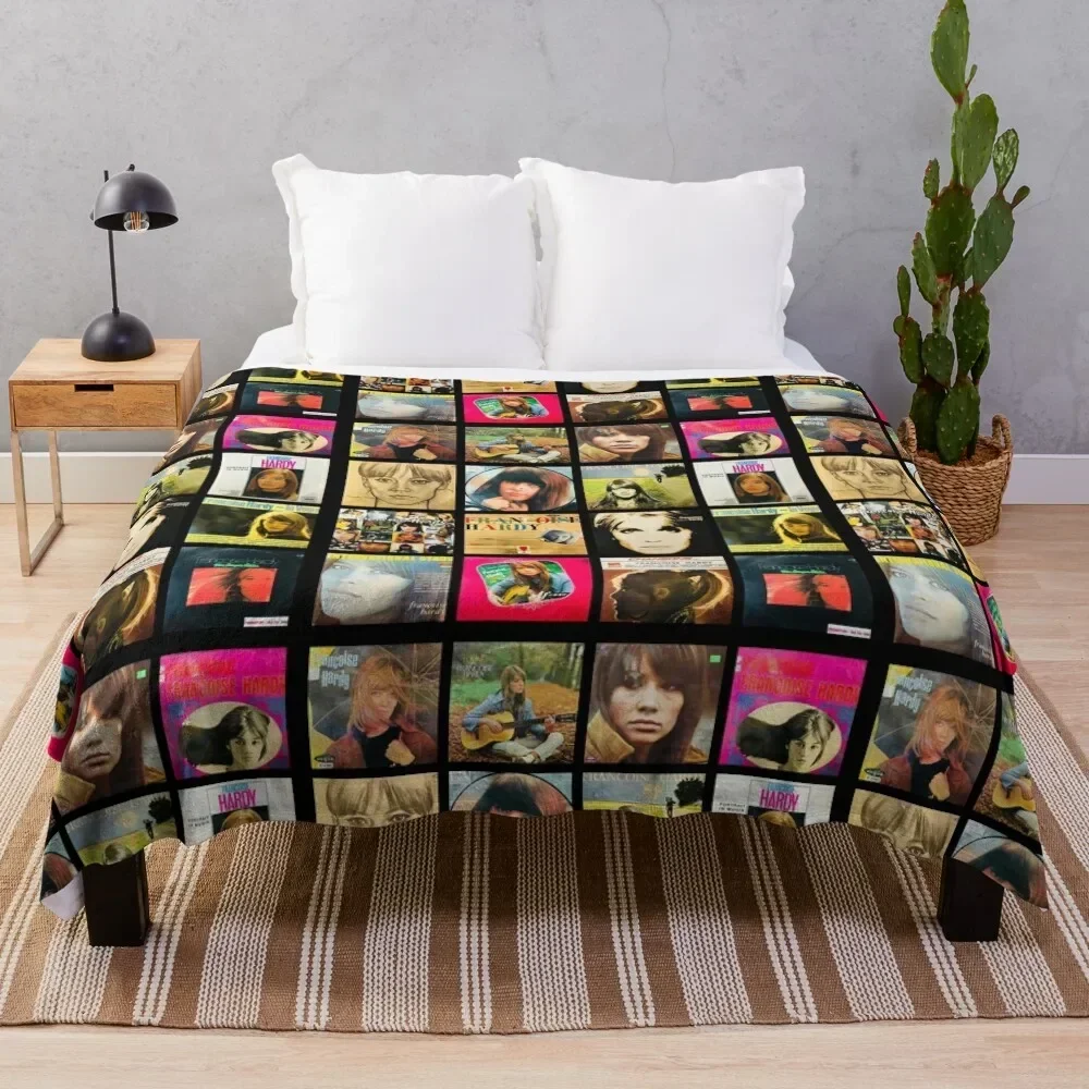 

Franoise Hardy - Albums Throw Blanket Sofa Throw Soft Plaid Loose Blankets