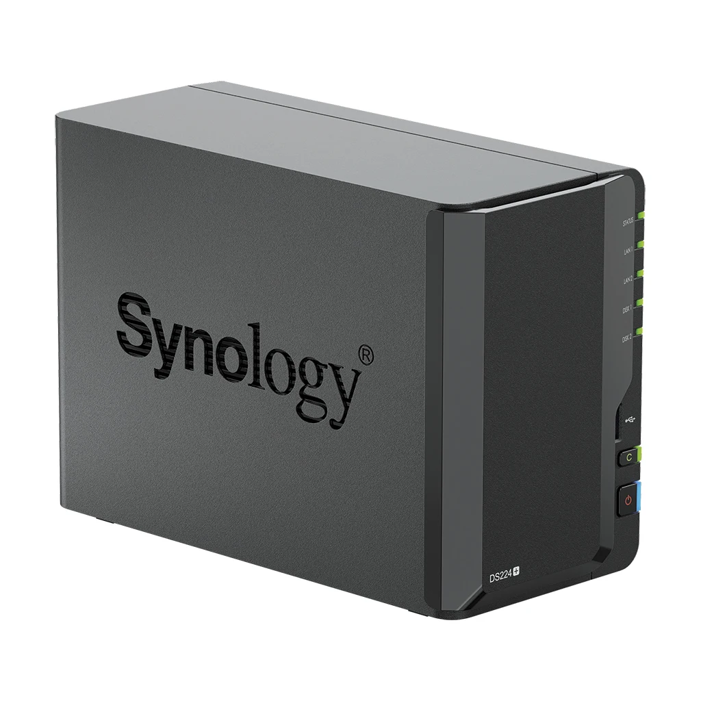 Synology DS224+ NAS Network Storage Personal Cloud Storage Server Host Family 2-disk Position Diskless