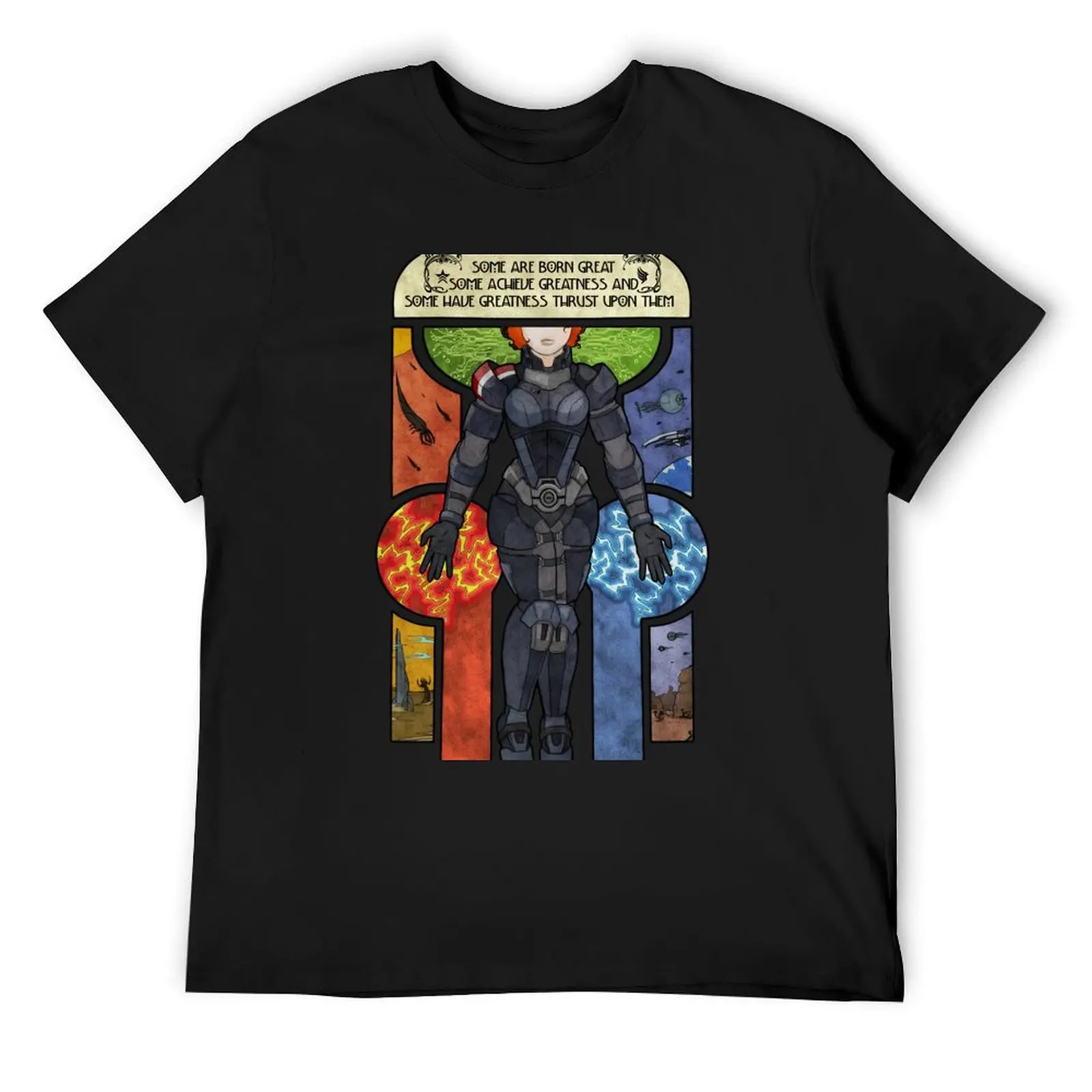 

Some Are Born Great T-Shirt shirts graphic tee Short sleeve tee anime clothes vintage t shirt men