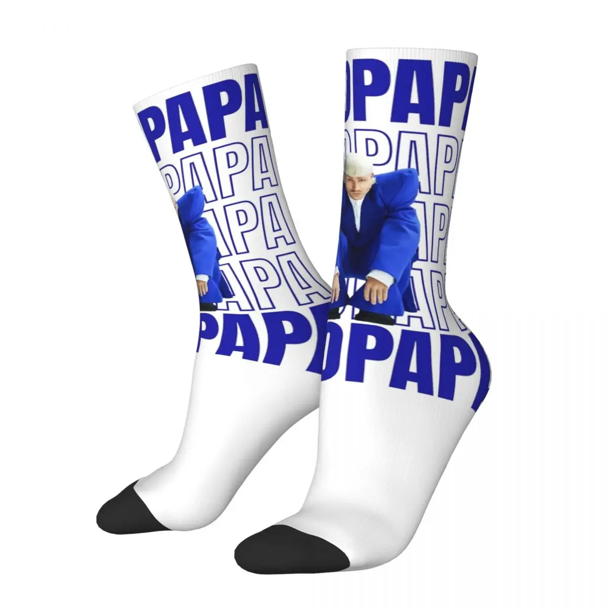 

Funny Joost Klein Europapa Basketball Socks Polyester Middle Tube Socks for Women Men Sweat Absorbing