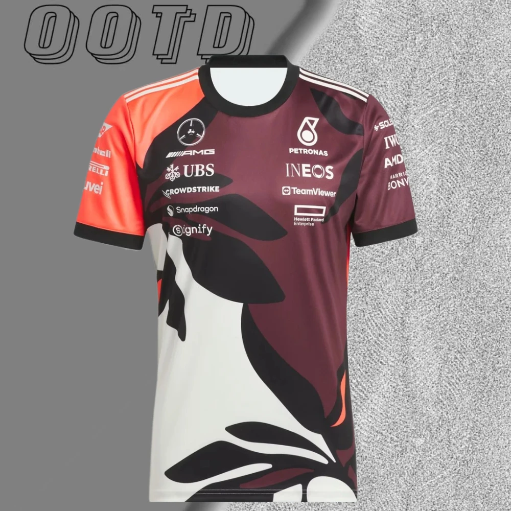 

Лето 202, новые мужские футболки Miami GP F1 Special Edition Team, тренировочные костюмы, дышащие футболки для гонок на мотоциклах