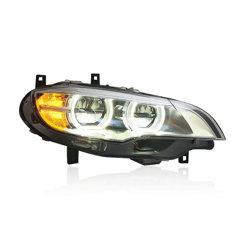 

SMVP Plug and play LED angel eye headlamp headlight assembly for BMW X5 X6 E71 2007-2013 head light head lamp