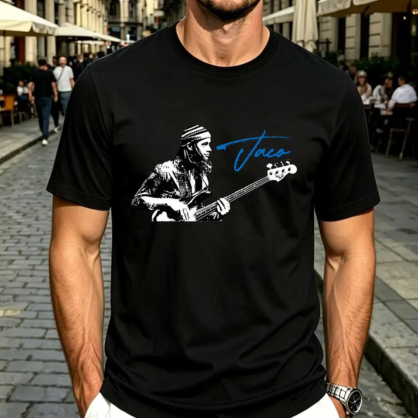 washed T Shirt Jaco Pastorius Bassist Fan Art Design Baseball cap Snapback Caps Knitted Hat vintage Washed fashion Casual